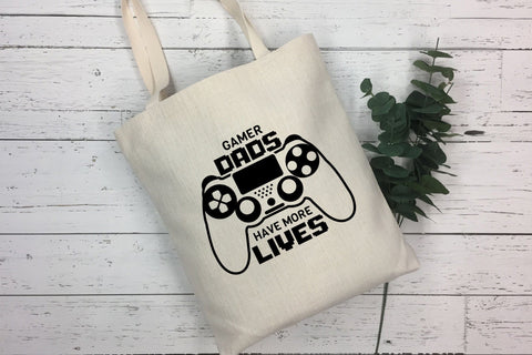 Father's Day SVG, Gamer Dads Have More Lives SVG CraftLabSVG 