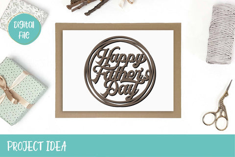 Fathers Day SVG | Happy Father's Day Cake Topper SVG SVG OyoyStudioDigitals 