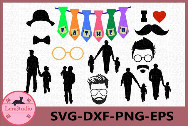 Father's Day SVG SVG Lerastudio 