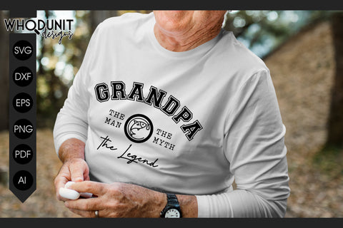 Father's Day SVG | Varsity Style cut files SVG Whodunit Designs 