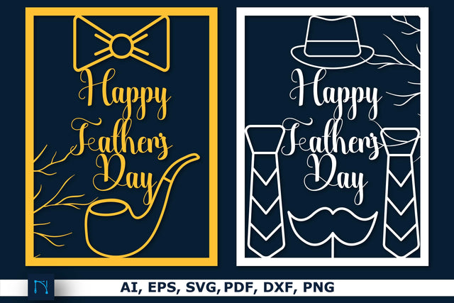 Father’s Day Wall Panel SVG File Bundle SVG MD JOYNAL ABDIN 