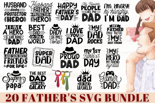 Father's SVG Bundle SVG Designangry 