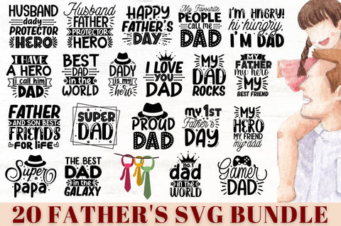 Father's SVG Bundle SVG Designangry 