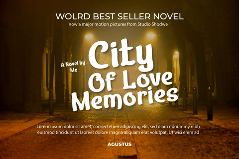 FAULAZ | Handwritten Display Font twinletter 