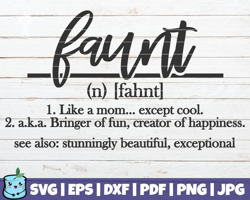 Faunt Definition - So Fontsy