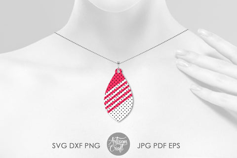 Faux leather earring SVG SVG Artisan Craft SVG 