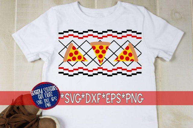 Faux Smocked Pizza SVG DXF EPS PNG SVG Greedy Stitches 