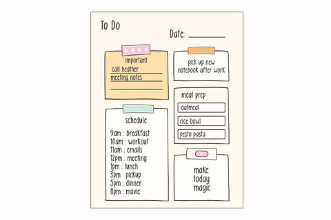 Favorite Notebook - Cute Handwriting Font Font KA Designs 