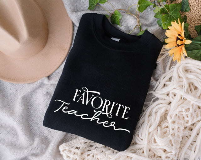 Favorite Teacher svg, Teacher Appreciation, Teacher Shirt svg, back to school svg, School svg, Teacher Appreciation svg, svg for shirt, png SVG Fauz 