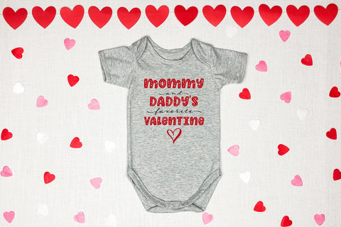 Favorite Valentine SVG Bundle | Baby Valentine's Day Shirt SVG SVG B Renee Design 