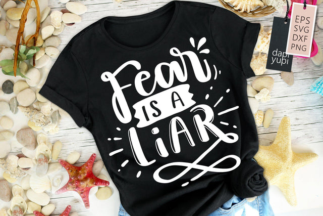 Fear Is A Liar SVG dapiyupi store 