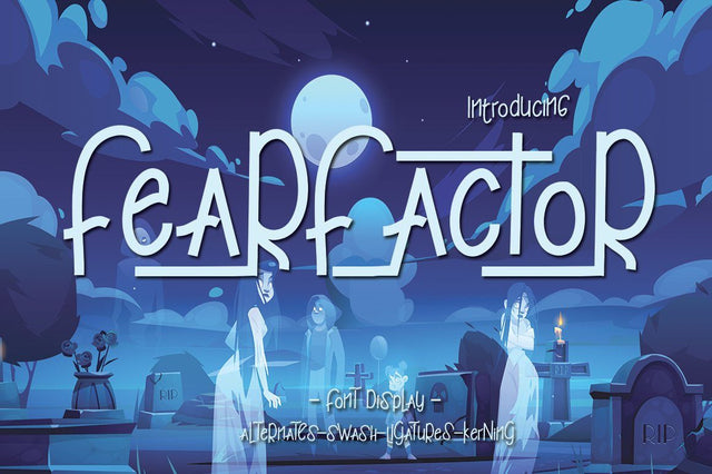 Fearfactor Display Font JoeCreative 