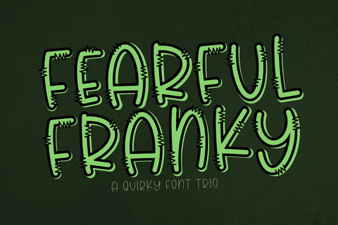 Fearful Franky Font Kitaleigh 