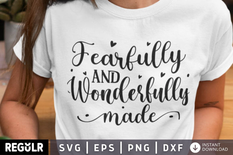 Fearfully and wonderfully SVG SVG Regulrcrative 