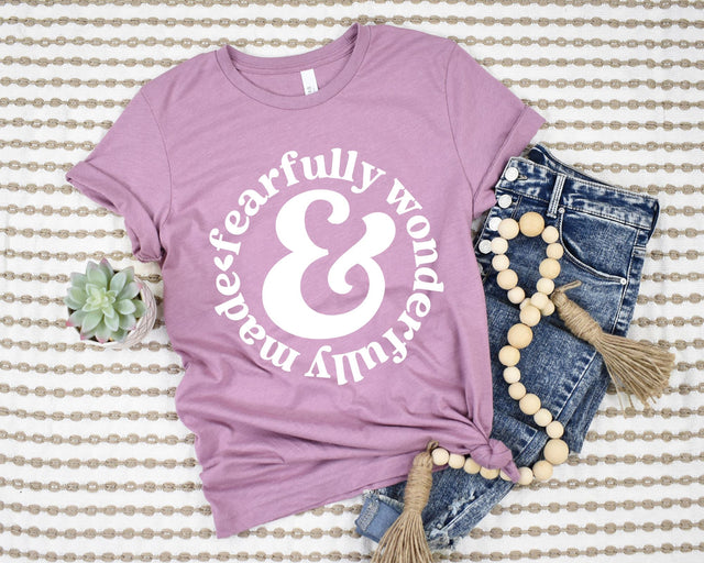 Fearfully & Wonderfully Made SVG | Scripture SVG | PNG | DXF SVG Toteally SVG 