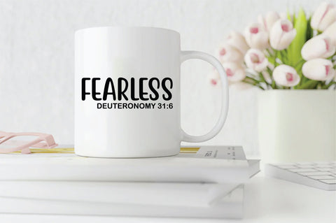Fearless Deuteronomy 31:6 SVG SVG Creativeart88 