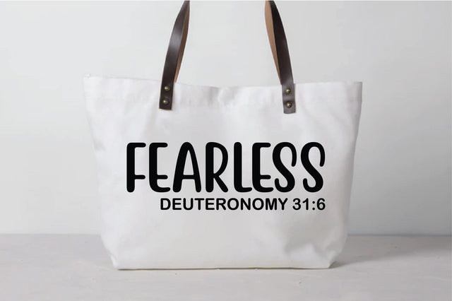 Fearless Deuteronomy 31:6 SVG SVG Creativeart88 