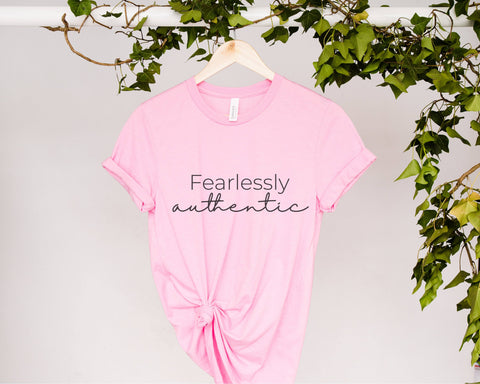 fearlessly authentic svg, Fearless svg, authentic svg, inspirational quote svg, motivational svg, be fearless, be yourself svg, brave svg SVG Fauz 