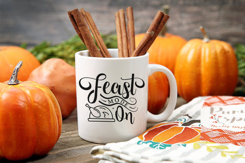 Feast Mode On, Thanksgiving SVG Design SVG futivesvg 