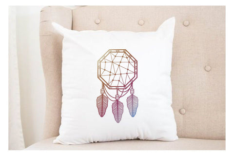 Feather Dreams Dreamcatcher Clipart Set, svg, sublimation SVG dadan_pm 