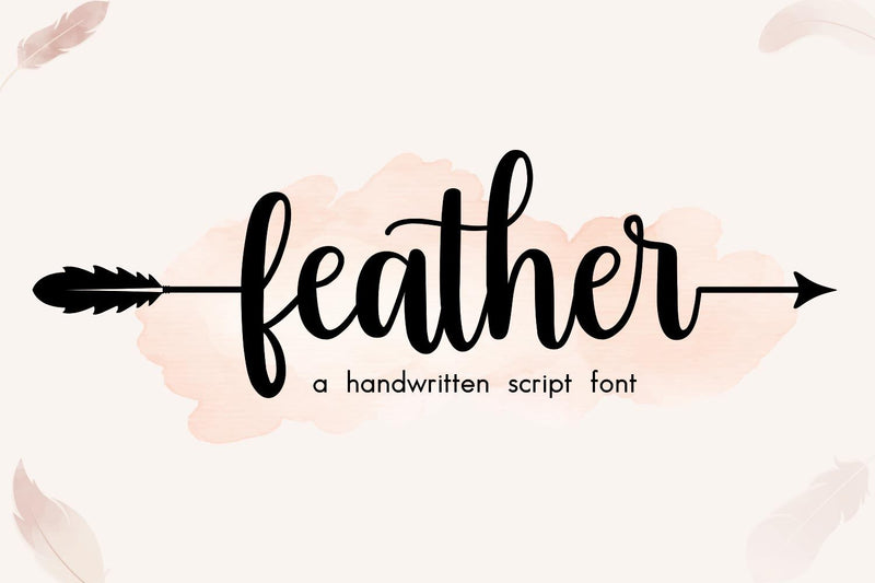 Feather Font Mozarella 