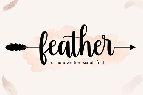 Feather Font Mozarella 