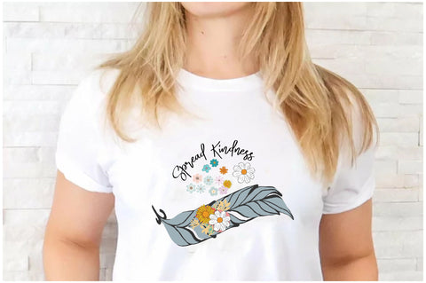 Feather Spread Kindness Sublimation Sublimation Jagonath Roy 