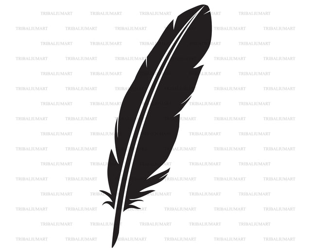 Feather SVG TribaliumArtSF 