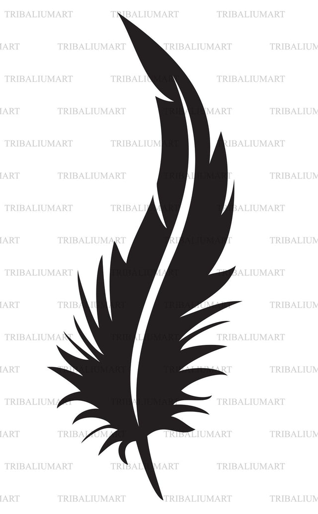 Feather SVG TribaliumArtSF 