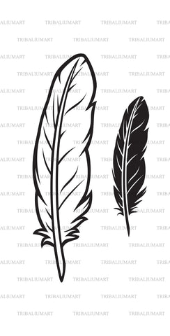 Feather SVG TribaliumArtSF 