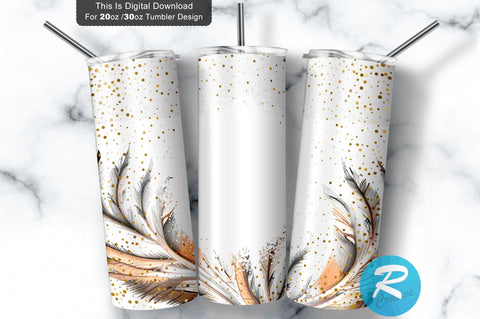 Feathers 20 oz / 30 oz Tumbler PNG Sublimation Regulrcrative 