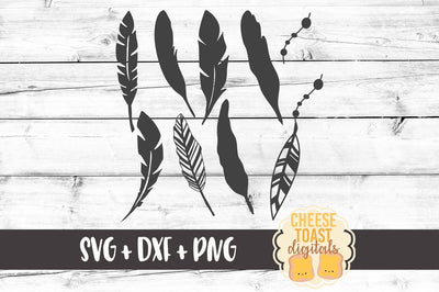 Feathers SVG Cheese Toast Digitals 
