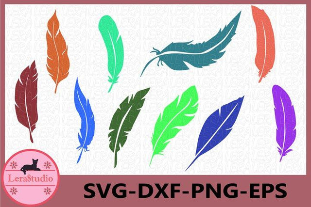 Feathers SVG SVG Lerastudio 