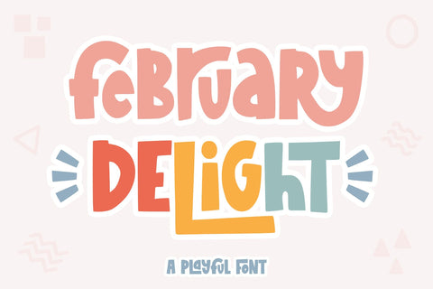 February Delight Font Abo Daniel Studio 