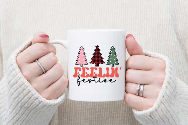 Feelin Festive, Sublimation Sublimation SVGista 