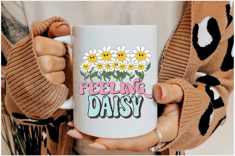 Feeling Daisy Retro Sublimation Sublimation Jagonath Roy 