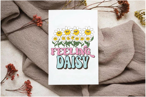 Feeling Daisy Retro Sublimation Sublimation Jagonath Roy 