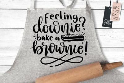 Feeling Downie Bake A Brownie SVG dapiyupi store 