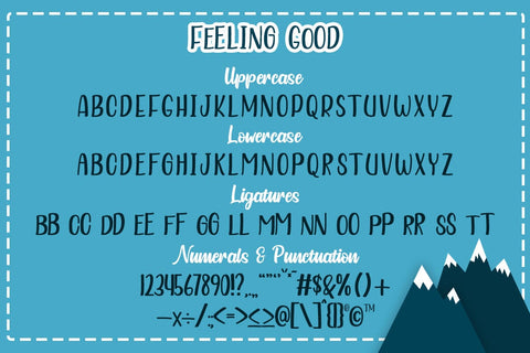 Feeling Good Font Madatype Studio 