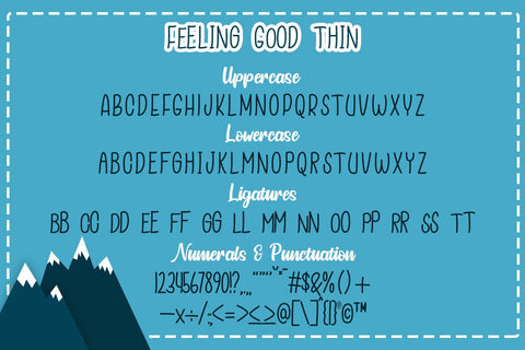 Feeling Good Font Madatype Studio 