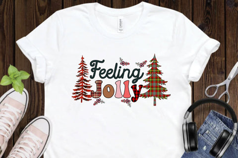 Feeling Jolly Christmas Sublimation Sublimation Creativeart88 