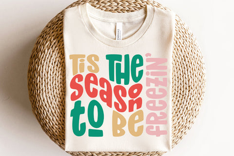 Feeling Jolly Retro Christmas SVG Bundle SVG Diva Watts Designs 