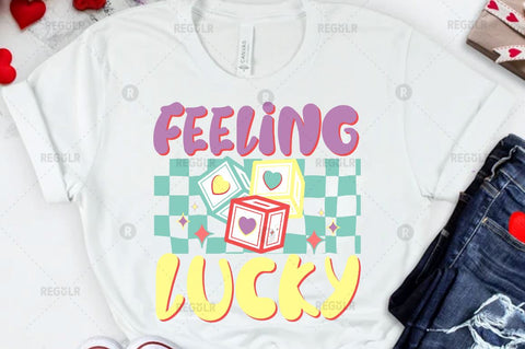 Feeling lucky SVG Sublimation Regulrcrative 