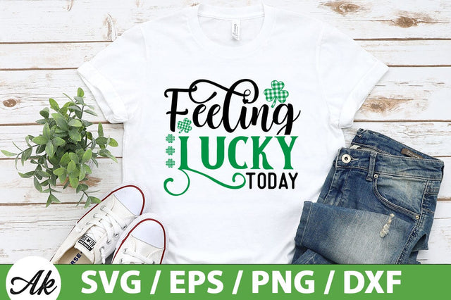 Feeling lucky today SVG SVG akazaddesign 