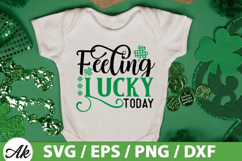 Feeling lucky today SVG SVG akazaddesign 