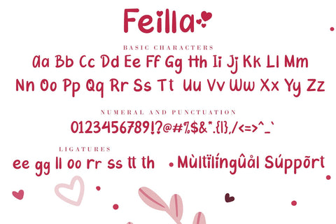 Feilla Font AEN Creative Store 