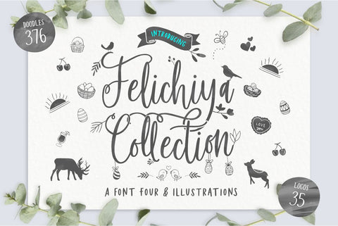 Felichiya Collection SVG Jimtype Studio 