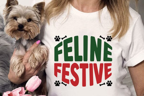 Feline Festive SVG Angelina750 