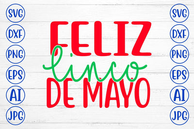 Feliz Cinco De Mayo SVG Design SVG Syaman 