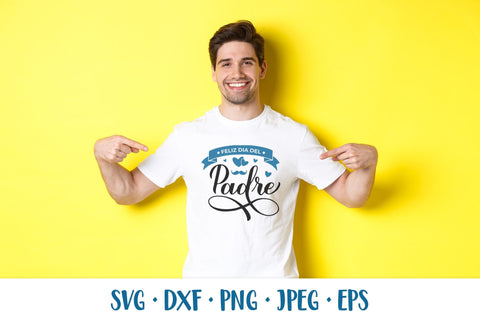 Feliz Dia del Padre SVG. Happy Fathers Day in Spanish SVG LaBelezoka 